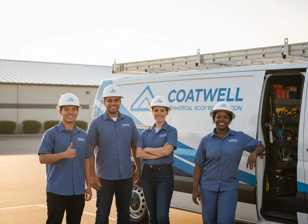 Commercial roof coating company in Holland, MO